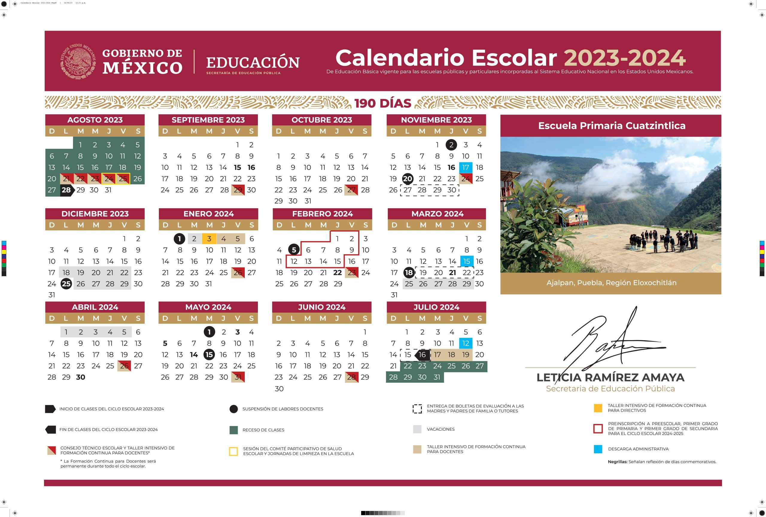 Calendario 2024 Escolar 2024 Sep Tlaxcala Maura Sherrie